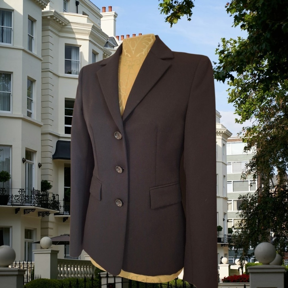 JCrew Womens 'The Perfect' Black Wool Blazer Jacket Size 2 Business Casual Party
